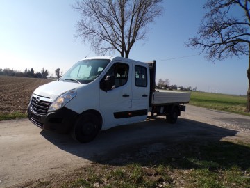 OPEL MOVANO DUBEL KABINA 2.3 CDTI 7-OS&Oacute;B