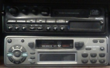 4 Radia samochodowe kaseta lub płyta