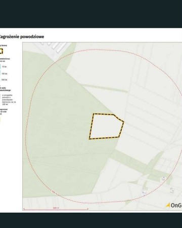 DZiałka przemysłowa Mieczownica gm. Ostowite