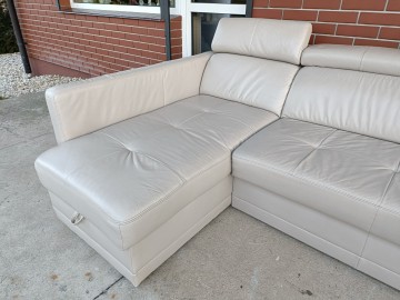 Sprzedam narożnik ze sk&oacute;ry