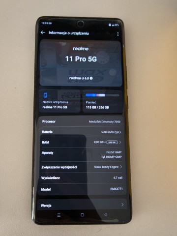 Sprzedam telefon realne 11 pro 5g