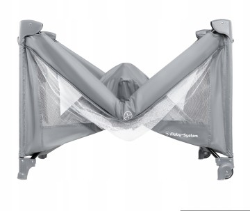 Ł&oacute;żeczko Turystyczne Kojec Dla Dziecka Podr&oacute;zny z Materacem