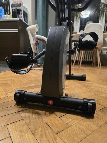 Rower stacjonarny skladany mobilny