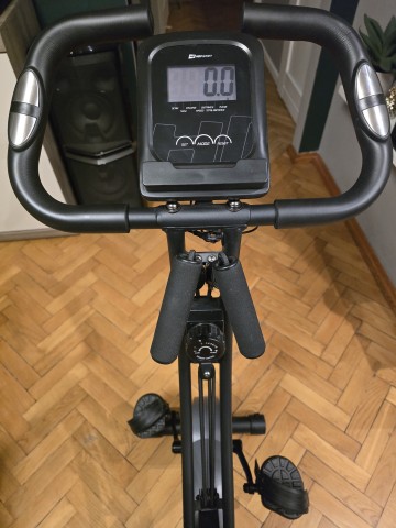 Rower stacjonarny skladany mobilny