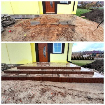 Zakładanie kostki brukowej,budowa ogrodzeń frontowych