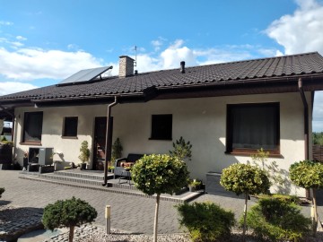 Dom  Rosocha-Kolonia , 10 ar działka, gm. Golina, pow. Konin