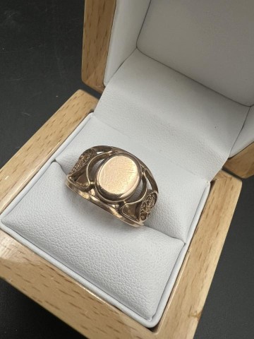 Złoty pierścionek   Pr&oacute;ba 585 Waga: 5.46 g