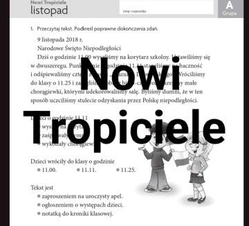 Nowi Tropiciele klasa 1 , 2 i 3