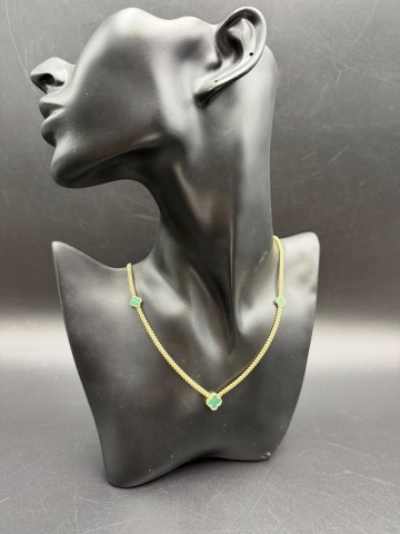 Złoty naszyjnik  Pr&oacute;ba 585  Waga 7.10 gram   Długość 42 cm