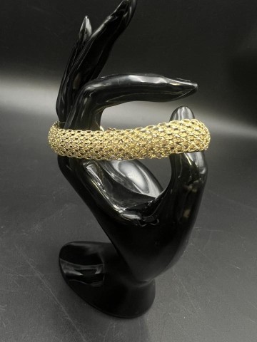 Złota bransoletka  Pr&oacute;ba 585  Waga: 11.81 g