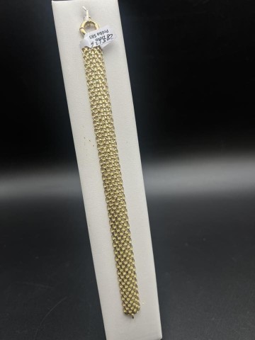 Złota bransoletka  Pr&oacute;ba 585  Waga: 11.81 g