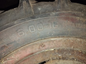 Opony z felgami Stomil 6.00-16