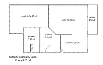 Na sprzedaż mieszkanie - parter - Konin ul. Przemysłowa 3