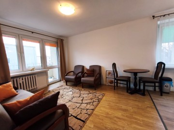 Umeblowane mieszkanie do wynajęcia -2 pokoje -balkon