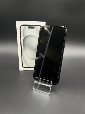 iPhone 15 5G 128GB 6.1" Czarny  Komplet + gwarancja