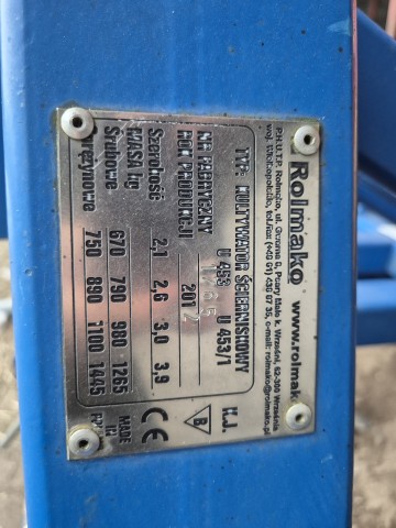 Agregat ścierniskowy/gruber Rolmako U453/1