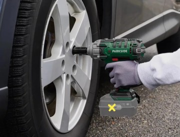 Akumulatorowy klucz udarowy 20 V, PASSK 20-Li C4