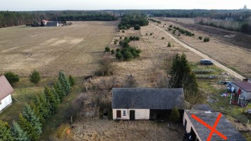 Dom z działką + drugie pole