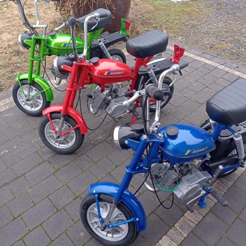 Renowacja starych motocykli Romet Motorynka