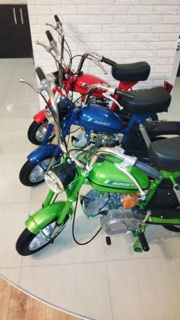 Renowacja starych motocykli Romet Motorynka