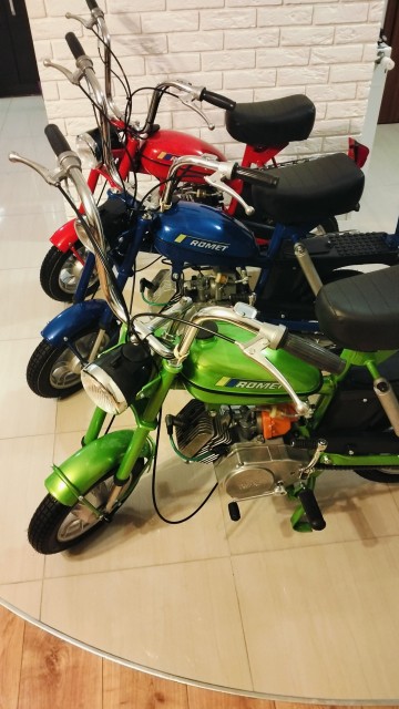 Renowacja starych motocykli Romet Motorynka