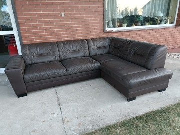 Sprzedam narożnik ze sk&oacute;ry