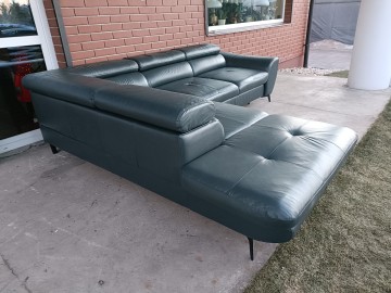 Sprzedam narożnik ze sk&oacute;ry