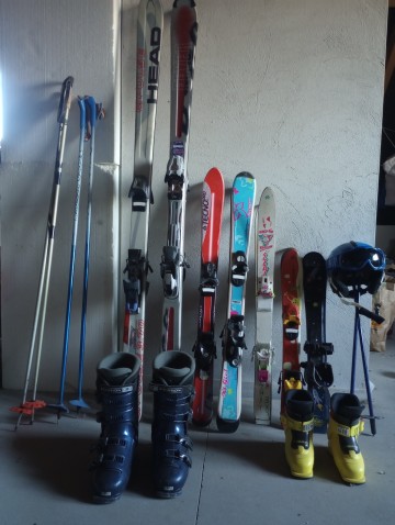 Sprzedam sprzęt narciarski