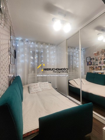 Konin, ul. Traugutta - 2 pokoje, balkon, 1 piętro - 38 m2