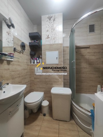 Konin, ul. Traugutta - 2 pokoje, balkon, 1 piętro - 38 m2