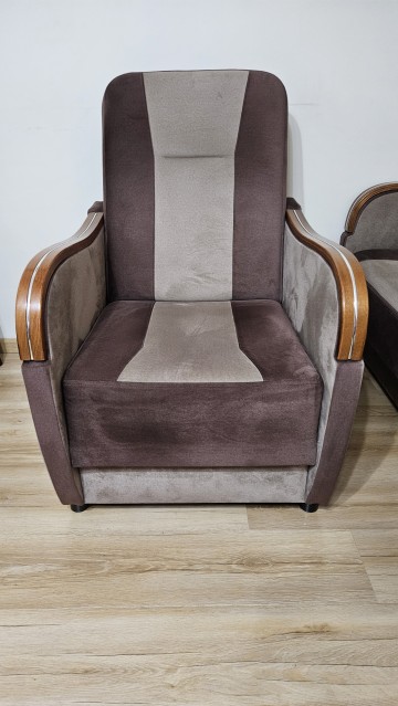 Komplet wypoczynkowy wersalka + dwa fotele