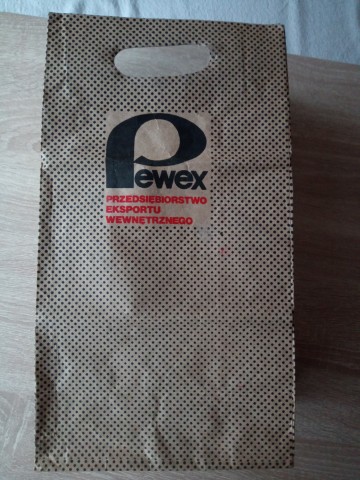 Torebka pewex papierowa