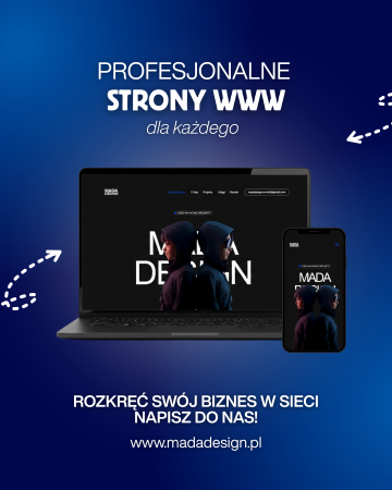 Nowoczesna strona internetowa i grafika dla Twojej firmy