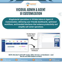 VICIdial Admin & Agent UI Customization