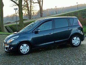 Ładny Scenic 1,4TBen130km z LPG/Przebieg194Tyś/6 Bieg&oacute;w/Bog