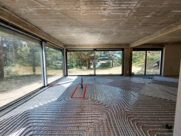 Posadzki wylewki maszynowe,  styrobeton,  płynny styropian