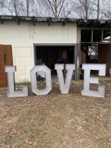 Sprzedam napis LOVE