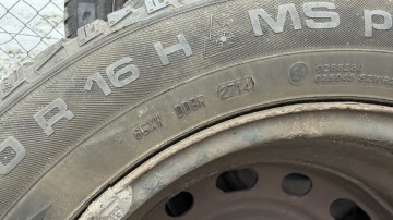 Koła zimowe 16 cali 5x114.3 ET55 opony 205/60 R16