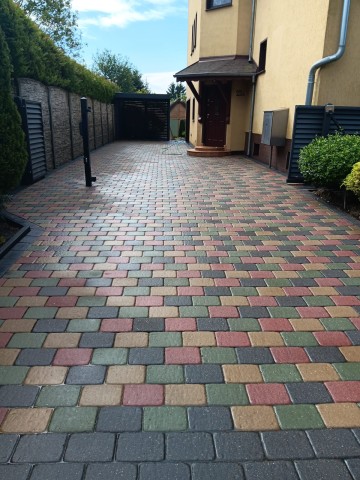 Mycie elewacji, kostki brukowej itp.