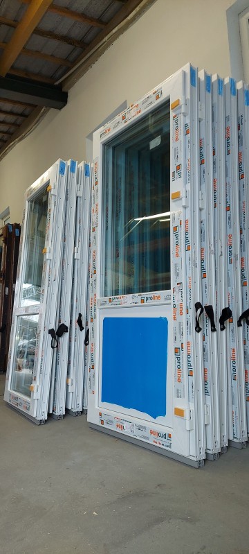 DRZWI PCV Sklepowe Antracyt i INNE - Duży wyb&oacute;r - Dow&oacute;z