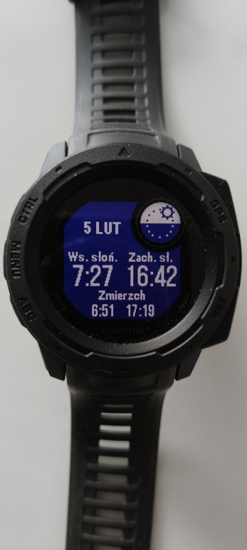 Garmin Instinct grafitowy