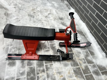 Sprzedam Nartosanki z kierownicą hamulcami