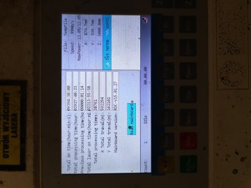 PLOTER LASEROWY CO2 160X100CM MOC 100W