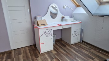 meble dla dziewczynki MEBLIK dobry stan, komplet