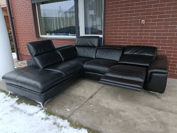 Sprzedam narożnik ze sk&oacute;ry