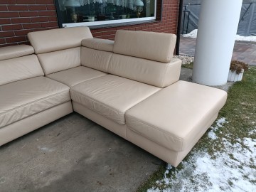 Sprzedam narożnik ze sk&oacute;ry