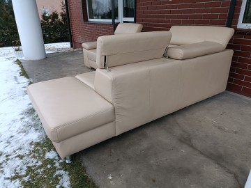 Sprzedam narożnik ze sk&oacute;ry