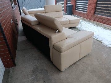 Sprzedam narożnik ze sk&oacute;ry