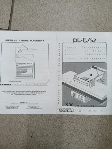 Termopodklejarka klejarka płytowa COMEL PL-T/S2 900 90x40 cm
