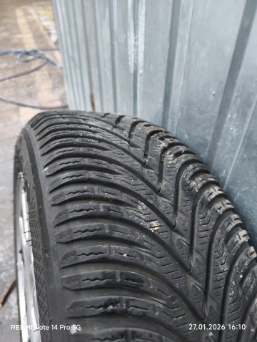 Sprzedam alufelgi do VW z oponami zimowymi